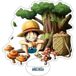 One Piece Monkey D. Luffy Zoro Anime Acrylic Standee Desktop Decoration Tabletop Ornament Custom Charm Phone Personalized, Keychain, Mô Hình Đứng Standee Anime, In 2 Mặt, Cao 6cm, Trang Trí Decor Bàn Học, Balo