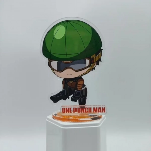 One Punch Man Anime Figure Saitama Genos Tatsumaki Garou Double-sided Insert Acrylic Custom Charm Phone Personalized, Keychain, Mô Hình Đứng Standee Anime,  In 2 Mặt, Cao 6cm, Trang Trí Decor Bàn Học, Balo