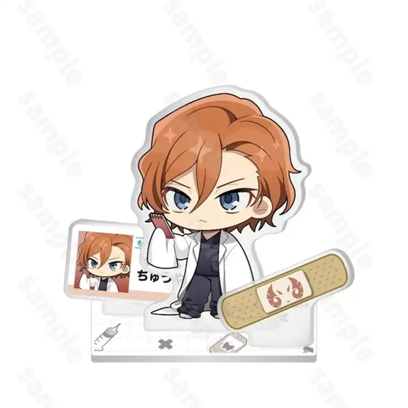 Osamu Dazai Medical Staff Series Acrylic Character Stand Cute Chūya Nakahara Desktop Ornament Custom Charm Phone Personalized, Keychain, Mô Hình Đứng Standee Anime, In 2 Mặt, Cao 6cm, Trang Trí Decor Bàn Học, Balo 1 Osamu Dazai Medical Staff Series Acrylic Character Stand Cute Chūya Nakahara Desktop Ornament Custom Charm Phone Personalized, Keychain, Mô Hình Đứng Standee Anime, In 2 Mặt, Cao 6cm, Trang Trí Decor Bàn Học, Balo