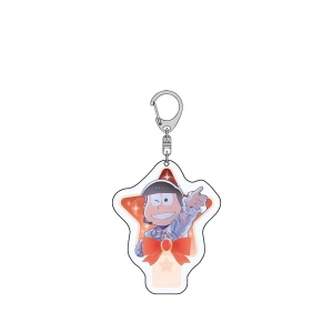 Osomatsu‑san Osomatsu Karamatsu Choromatsu Acrylic Stand Keychain Anime Bag Charm Custom Charm Phone Personalized, Keychain, Mô Hình Đứng Standee Anime, In 2 Mặt, Cao 6cm, Trang Trí Decor Bàn Học, Balo