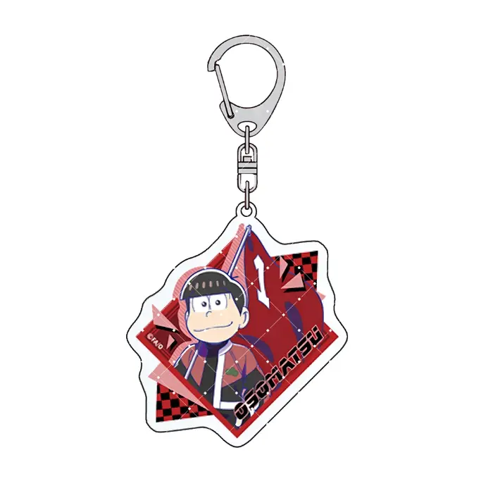 Osomatsu-san Osomatsu Matsuno Acrylic Stand Keychain Racing Suit Anime Figure Bag Pendant Custom Charm Phone Personalized, Keychain, Mô Hình Đứng Standee Anime, In 2 Mặt, Cao 6cm, Trang Trí Decor Bàn Học, Balo 2 Osomatsu-san Osomatsu Matsuno Acrylic Stand Keychain Racing Suit Anime Figure Bag Pendant Custom Charm Phone Personalized, Keychain, Mô Hình Đứng Standee Anime, In 2 Mặt, Cao 6cm, Trang Trí Decor Bàn Học, Balo - Ảnh 2