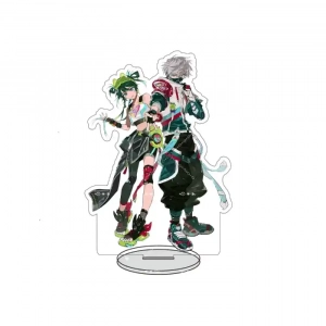 Overwatch 1 Anime Doujin Acrylic Stand Keychain Kiriko Genji Hanzo Desktop Ornament Custom Charm Phone Personalized, Keychain, Mô Hình Đứng Standee Anime, In 2 Mặt, Cao 6cm, Trang Trí Decor Bàn Học, Balo