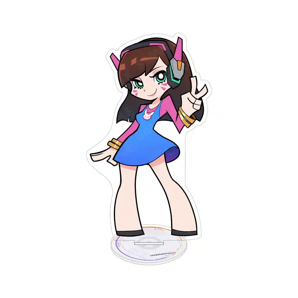Overwatch 2 1 Acrylic Stand Keychain - Cute Chibi Character Figurines For Mercy D.va Zarya Custom Charm Phone Personalized, Keychain, Mô Hình Đứng Standee Anime, In 2 Mặt, Cao 6cm, Trang Trí Decor Bàn Học, Balo 7 Overwatch 2 1 Acrylic Stand Keychain - Cute Chibi Character Figurines For Mercy D.va Zarya Custom Charm Phone Personalized, Keychain, Mô Hình Đứng Standee Anime, In 2 Mặt, Cao 6cm, Trang Trí Decor Bàn Học, Balo - Ảnh 7