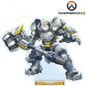 Overwatch 2 Melee Illustration Acrylic Stand High-quality Collectible Display Figure, Gaming Custom Charm Phone Personalized, Keychain, Mô Hình Đứng Standee Anime, In 2 Mặt, Cao 6cm, Trang Trí Decor Bàn Học, Balo