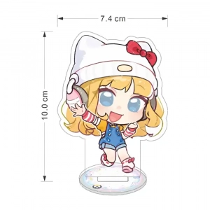 Overwatch Acrylic Stand Q Chibi Keychain Desk Decor D.va Mercy Kiriko Juno Kuromi Custom Charm Phone Personalized, Keychain, Mô Hình Đứng Standee Anime, In 2 Mặt, Cao 6cm, Trang Trí Decor Bàn Học, Balo