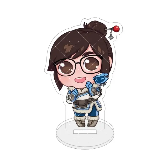 Overwatch Anime Figure Acrylic Stand Model Keychain Chibi Cute Tracer Mei Reaper Desktop Custom Charm Phone Personalized, Keychain, Mô Hình Đứng Standee Anime, In 2 Mặt, Cao 6cm, Trang Trí Decor Bàn Học, Balo 6 Overwatch Anime Figure Acrylic Stand Model Keychain Chibi Cute Tracer Mei Reaper Desktop Custom Charm Phone Personalized, Keychain, Mô Hình Đứng Standee Anime, In 2 Mặt, Cao 6cm, Trang Trí Decor Bàn Học, Balo - Ảnh 6
