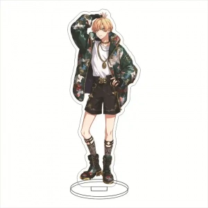 Paradox Live Anime Sugasano Aren Hajun Acrylic Stand Model Plate Keychain Wholesale Room Custom Charm Phone Personalized, Keychain, Mô Hình Đứng Standee Anime, In 2 Mặt, Cao 6cm, Trang Trí Decor Bàn Học, Balo
