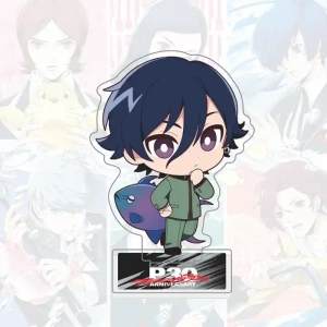 Persona 30th Anniversary Acrylic Stand Figure - Sea Island Paradise Limited Edition - Cute Custom Charm Phone Personalized, Keychain, Mô Hình Đứng Standee Anime, In 2 Mặt, Cao 6cm, Trang Trí Decor Bàn Học, Balo