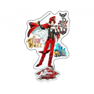 Persona 5 Makoto Niijima 1 Acrylic Stand Keychain Big Band Concert Anime Figure Decor Gift Custom Charm Phone Personalized, Keychain, Mô Hình Đứng Standee Anime, In 2 Mặt, Cao 6cm, Trang Trí Decor Bàn Học, Balo