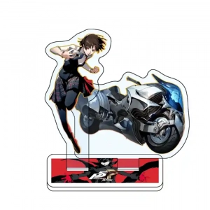 Persona 5 Royal Joker & Arsène 1 Acrylic Stand Keychain Phantom Thief Anime Figure Desk Custom Charm Phone Personalized, Keychain, Mô Hình Đứng Standee Anime, In 2 Mặt, Cao 6cm, Trang Trí Decor Bàn Học, Balo