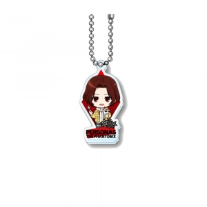 Persona 5x Wonder Acrylic Stand Keychain Q Ver Yellow Jacket Dessert Holding Figure Desk Custom Charm Phone Personalized, Keychain, Mô Hình Đứng Standee Anime,  In 2 Mặt, Cao 6cm, Trang Trí Decor Bàn Học, Balo
