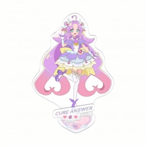Pretty Cure Star Detective Precure Acrylic Stand Keyring Double Sided Cure Answer Mystique Custom Charm Phone Personalized, Keychain, Mô Hình Đứng Standee Anime, In 2 Mặt, Cao 6cm, Trang Trí Decor Bàn Học, Balo