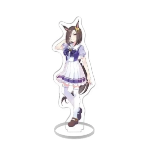 Pretty Derby Track Sports School Youth Character Double Print Big Acrylic Standee Sport Custom Charm Phone Personalized, Keychain, Mô Hình Đứng Standee Anime, In 2 Mặt, Cao 6cm, Trang Trí Decor Bàn Học, Balo