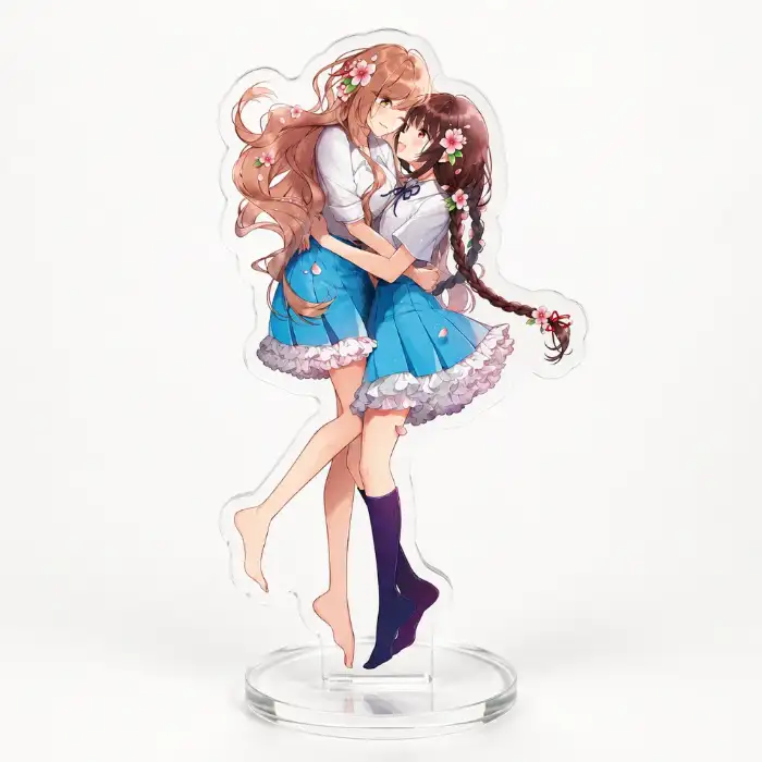 Prism Garden Yuri Comic Acrylic Stand Double Character Desktop Ornament Manga Collectible Fan Custom Charm Phone Personalized, Keychain, Mô Hình Đứng Standee Anime, In 2 Mặt, Cao 6cm, Trang Trí Decor Bàn Học, Balo 2 Prism Garden Yuri Comic Acrylic Stand Double Character Desktop Ornament Manga Collectible Fan Custom Charm Phone Personalized, Keychain, Mô Hình Đứng Standee Anime, In 2 Mặt, Cao 6cm, Trang Trí Decor Bàn Học, Balo - Ảnh 2