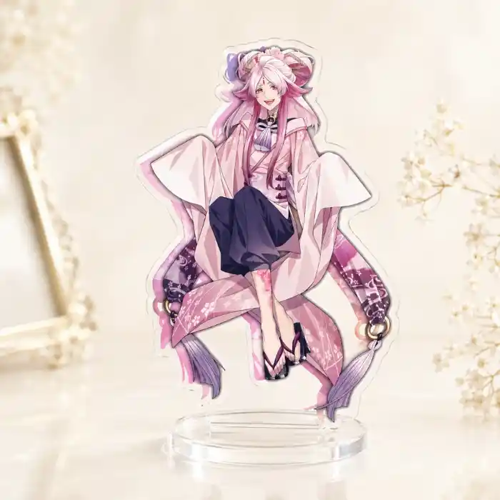 R9p Pink Haired Character Acrylic Stand 1 Desktop Ornament Collectible Otaku Fan Gift Custom Charm Phone Personalized, Keychain, Mô Hình Đứng Standee Anime, In 2 Mặt, Cao 6cm, Trang Trí Decor Bàn Học, Balo 4 R9p Pink Haired Character Acrylic Stand 1 Desktop Ornament Collectible Otaku Fan Gift Custom Charm Phone Personalized, Keychain, Mô Hình Đứng Standee Anime, In 2 Mặt, Cao 6cm, Trang Trí Decor Bàn Học, Balo - Ảnh 4