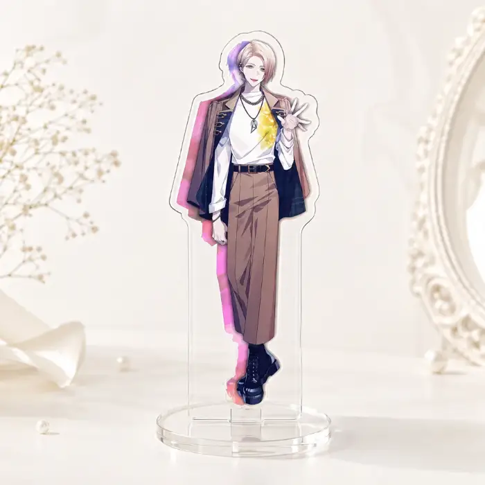 R9p Pink Haired Character Acrylic Stand 1 Desktop Ornament Collectible Otaku Fan Gift Custom Charm Phone Personalized, Keychain, Mô Hình Đứng Standee Anime, In 2 Mặt, Cao 6cm, Trang Trí Decor Bàn Học, Balo 5 R9p Pink Haired Character Acrylic Stand 1 Desktop Ornament Collectible Otaku Fan Gift Custom Charm Phone Personalized, Keychain, Mô Hình Đứng Standee Anime, In 2 Mặt, Cao 6cm, Trang Trí Decor Bàn Học, Balo - Ảnh 5
