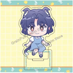 Ranma 1/2 Saotome Ranma Acrylic Keychain Cute Stand Pop Merchandise Anime Collectible Custom Charm Phone Personalized, Keychain, Mô Hình Đứng Standee Anime,  In 2 Mặt, Cao 6cm, Trang Trí Decor Bàn Học, Balo