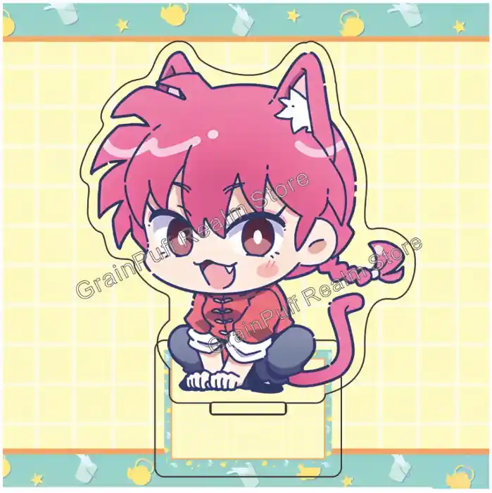 Ranma 1/2 Saotome Ranma Acrylic Keychain Cute Stand Pop Merchandise Anime Collectible Custom Charm Phone Personalized, Keychain, Mô Hình Đứng Standee Anime, In 2 Mặt, Cao 6cm, Trang Trí Decor Bàn Học, Balo 2 Ranma 1/2 Saotome Ranma Acrylic Keychain Cute Stand Pop Merchandise Anime Collectible Custom Charm Phone Personalized, Keychain, Mô Hình Đứng Standee Anime, In 2 Mặt, Cao 6cm, Trang Trí Decor Bàn Học, Balo - Ảnh 2