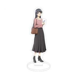 Rascal Does Not Dream Of Santa Claus Acrylic Stand Anime Model Action Figure Ornament Custom Charm Phone Personalized, Keychain, Mô Hình Đứng Standee Anime, In 2 Mặt, Cao 6cm, Trang Trí Decor Bàn Học, Balo