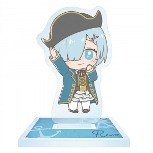 Re Zero Beatrice Acrylic Stand Keychain Chibi Pirate Theme Ver Tabletop Ornament Desk Custom Charm Phone Personalized, Keychain, Mô Hình Đứng Standee Anime, In 2 Mặt, Cao 6cm, Trang Trí Decor Bàn Học, Balo