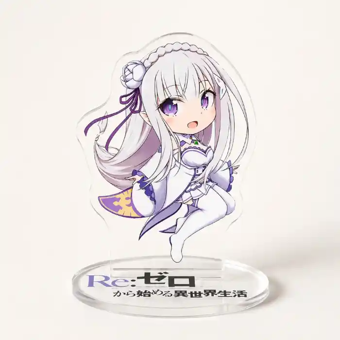 Re Zero Chibi Acrylic Stand Model Plate Keychain Set Anime Character Desktop Collectible Custom Charm Phone Personalized, Keychain, Mô Hình Đứng Standee Anime, In 2 Mặt, Cao 6cm, Trang Trí Decor Bàn Học, Balo 2 Re Zero Chibi Acrylic Stand Model Plate Keychain Set Anime Character Desktop Collectible Custom Charm Phone Personalized, Keychain, Mô Hình Đứng Standee Anime, In 2 Mặt, Cao 6cm, Trang Trí Decor Bàn Học, Balo - Ảnh 2