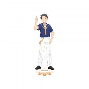 Re Zero Natsuki Subaru 1 Acrylic Stand Keychain Sailor Uniform Waving Pose Ver Tabletop Custom Charm Phone Personalized, Keychain, Mô Hình Đứng Standee Anime, In 2 Mặt, Cao 6cm, Trang Trí Decor Bàn Học, Balo