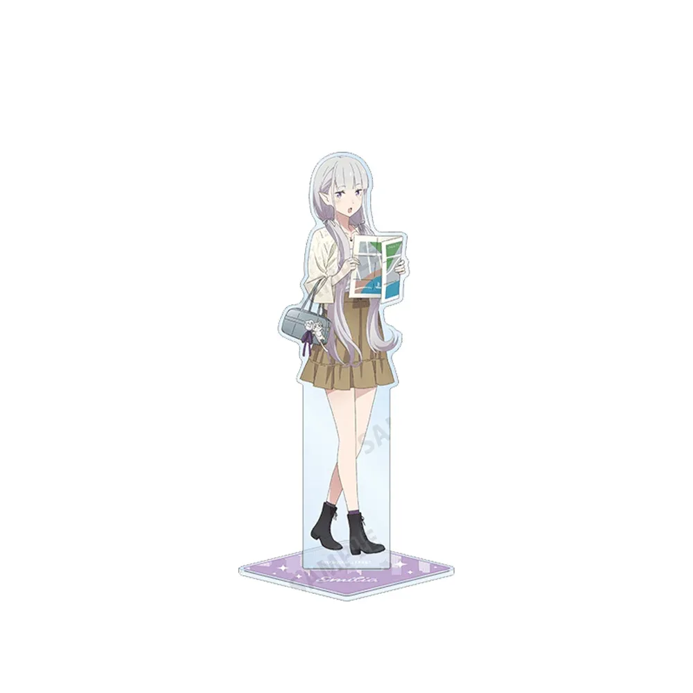 Re Zero Starting Life In Another World Emilia 1 Acrylic Stand Keychain Figure Desk Display Custom Charm Phone Personalized, Keychain, Mô Hình Đứng Standee Anime, In 2 Mặt, Cao 6cm, Trang Trí Decor Bàn Học, Balo 2 Re Zero Starting Life In Another World Emilia 1 Acrylic Stand Keychain Figure Desk Display Custom Charm Phone Personalized, Keychain, Mô Hình Đứng Standee Anime, In 2 Mặt, Cao 6cm, Trang Trí Decor Bàn Học, Balo - Ảnh 2