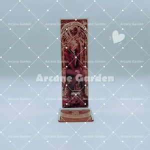 Re4 Resident Evil Standee Leon Acrylic Keychain Jewelry Fans Key Chain Game Related Product Custom Charm Phone Personalized, Keychain, Mô Hình Đứng Standee Anime, In 2 Mặt, Cao 6cm, Trang Trí Decor Bàn Học, Balo