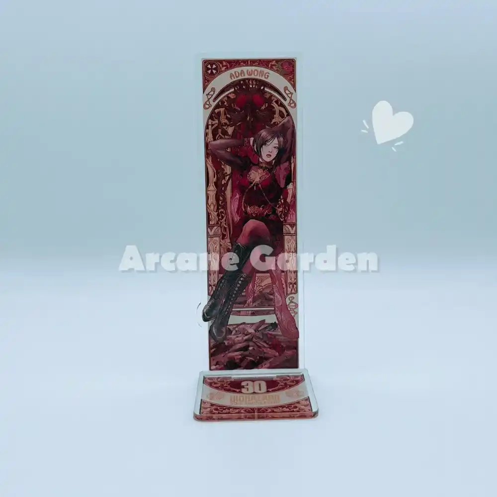 Re4 Resident Evil Standee Leon Acrylic Keychain Jewelry Fans Key Chain Game Related Product Custom Charm Phone Personalized, Keychain, Mô Hình Đứng Standee Anime, In 2 Mặt, Cao 6cm, Trang Trí Decor Bàn Học, Balo 2 Re4 Resident Evil Standee Leon Acrylic Keychain Jewelry Fans Key Chain Game Related Product Custom Charm Phone Personalized, Keychain, Mô Hình Đứng Standee Anime, In 2 Mặt, Cao 6cm, Trang Trí Decor Bàn Học, Balo - Ảnh 2