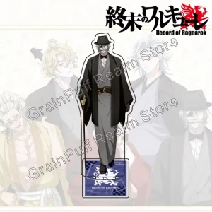 Record Of Ragnarok Acrylic Standee - Hades Poseidon Qin Shi Huang Buddha Jack The Ripper Custom Charm Phone Personalized, Keychain, Mô Hình Đứng Standee Anime, In 2 Mặt, Cao 6cm, Trang Trí Decor Bàn Học, Balo