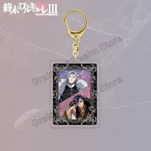 Record Of Ragnarok Acrylic Standee &keychain - Qin Shi Huang & Hades Throne Ver. Figure - Custom Charm Phone Personalized, Keychain, Mô Hình Đứng Standee Anime, In 2 Mặt, Cao 6cm, Trang Trí Decor Bàn Học, Balo