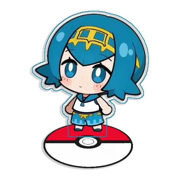 Recycled Acrylic Standees For Pokemon Acerola Gladion Serena Lillie Mallow Desk Decoration Custom Charm Phone Personalized, Keychain, Mô Hình Đứng Standee Anime, In 2 Mặt, Cao 6cm, Trang Trí Decor Bàn Học, Balo 4 Recycled Acrylic Standees For Pokemon Acerola Gladion Serena Lillie Mallow Desk Decoration Custom Charm Phone Personalized, Keychain, Mô Hình Đứng Standee Anime, In 2 Mặt, Cao 6cm, Trang Trí Decor Bàn Học, Balo - Ảnh 4