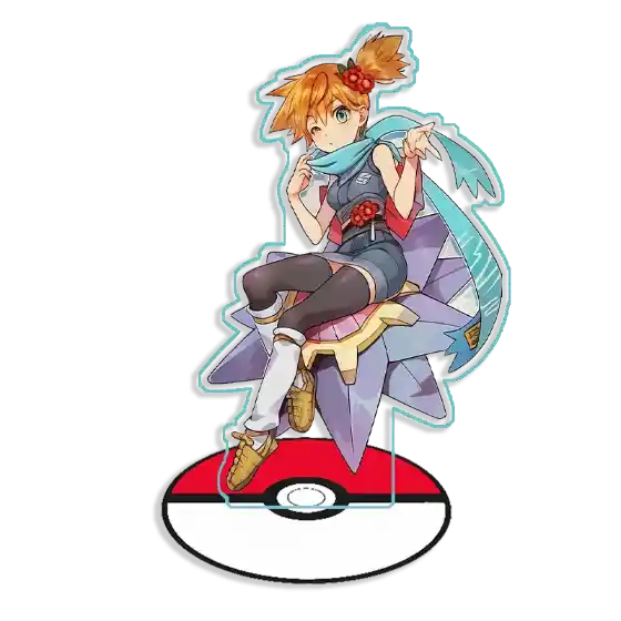 Recycled Acrylic Standees For Pokemon Misty Valerie Nurse Joy Eevee May Desk Decoration Custom Charm Phone Personalized, Keychain, Mô Hình Đứng Standee Anime, In 2 Mặt, Cao 6cm, Trang Trí Decor Bàn Học, Balo 2 Recycled Acrylic Standees For Pokemon Misty Valerie Nurse Joy Eevee May Desk Decoration Custom Charm Phone Personalized, Keychain, Mô Hình Đứng Standee Anime, In 2 Mặt, Cao 6cm, Trang Trí Decor Bàn Học, Balo - Ảnh 2