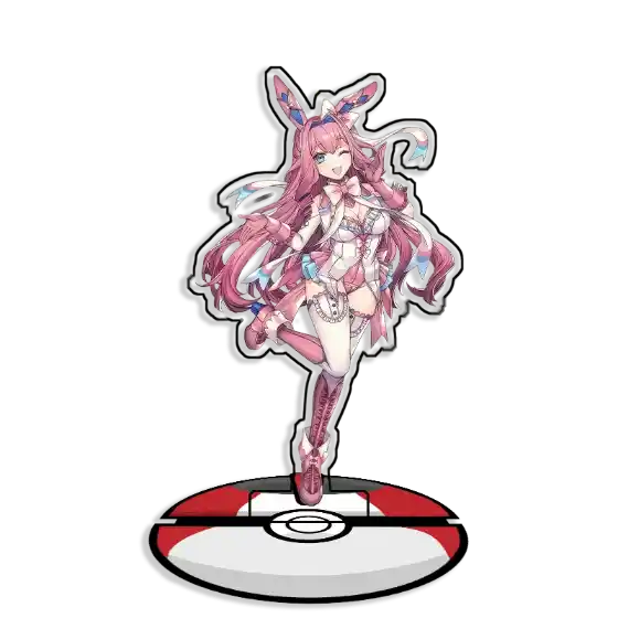 Recycled Acrylic Standees For Pokemon Sylveon Leafeon Plusle Qikachu Desk Decoration Custom Charm Phone Personalized, Keychain, Mô Hình Đứng Standee Anime, In 2 Mặt, Cao 6cm, Trang Trí Decor Bàn Học, Balo 2 Recycled Acrylic Standees For Pokemon Sylveon Leafeon Plusle Qikachu Desk Decoration Custom Charm Phone Personalized, Keychain, Mô Hình Đứng Standee Anime, In 2 Mặt, Cao 6cm, Trang Trí Decor Bàn Học, Balo - Ảnh 2