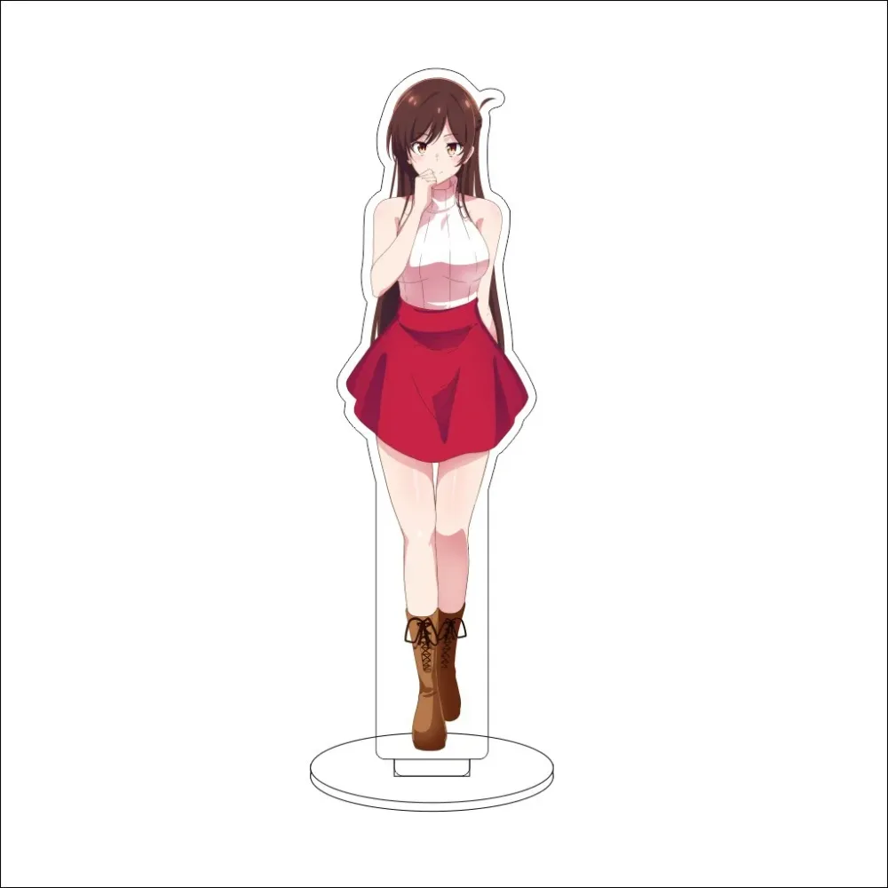 Rent A Girlfriend Chizuru Mami Ruka Sumi Anime Character Acrylic Stand Keychain Cute Dating Custom Charm Phone Personalized, Keychain, Mô Hình Đứng Standee Anime, In 2 Mặt, Cao 6cm, Trang Trí Decor Bàn Học, Balo 4 Rent A Girlfriend Chizuru Mami Ruka Sumi Anime Character Acrylic Stand Keychain Cute Dating Custom Charm Phone Personalized, Keychain, Mô Hình Đứng Standee Anime, In 2 Mặt, Cao 6cm, Trang Trí Decor Bàn Học, Balo - Ảnh 4
