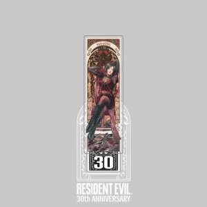 Resident Evil 30th Anniversary Acrylic Stand, Biohazard Leon Ada Chris Jill Figure, Survival Custom Charm Phone Personalized, Keychain, Mô Hình Đứng Standee Anime, In 2 Mặt, Cao 6cm, Trang Trí Decor Bàn Học, Balo