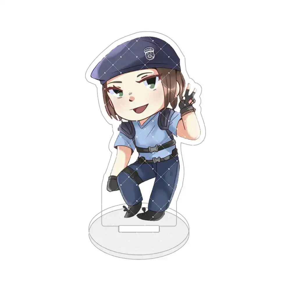 Resident Evil Chibi Acrylic Stand Figure Keychain Cute Anime Desk Ornament Leon Kennedy Custom Charm Phone Personalized, Keychain, Mô Hình Đứng Standee Anime, In 2 Mặt, Cao 6cm, Trang Trí Decor Bàn Học, Balo 1 Resident Evil Chibi Acrylic Stand Figure Keychain Cute Anime Desk Ornament Leon Kennedy Custom Charm Phone Personalized, Keychain, Mô Hình Đứng Standee Anime, In 2 Mặt, Cao 6cm, Trang Trí Decor Bàn Học, Balo