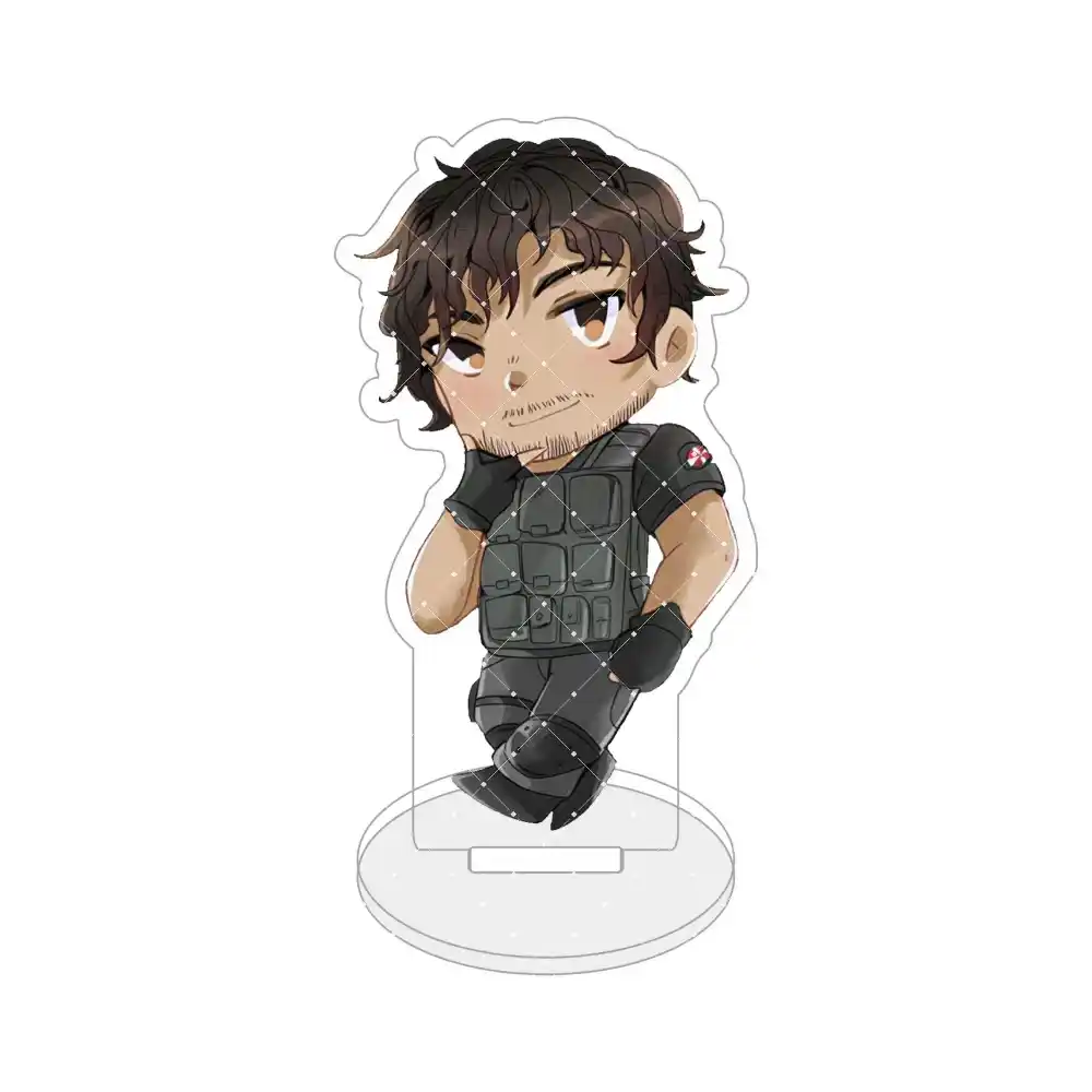 Resident Evil Chibi Acrylic Stand Figure Keychain Cute Anime Desk Ornament Leon Kennedy Custom Charm Phone Personalized, Keychain, Mô Hình Đứng Standee Anime, In 2 Mặt, Cao 6cm, Trang Trí Decor Bàn Học, Balo 3 Resident Evil Chibi Acrylic Stand Figure Keychain Cute Anime Desk Ornament Leon Kennedy Custom Charm Phone Personalized, Keychain, Mô Hình Đứng Standee Anime, In 2 Mặt, Cao 6cm, Trang Trí Decor Bàn Học, Balo - Ảnh 3