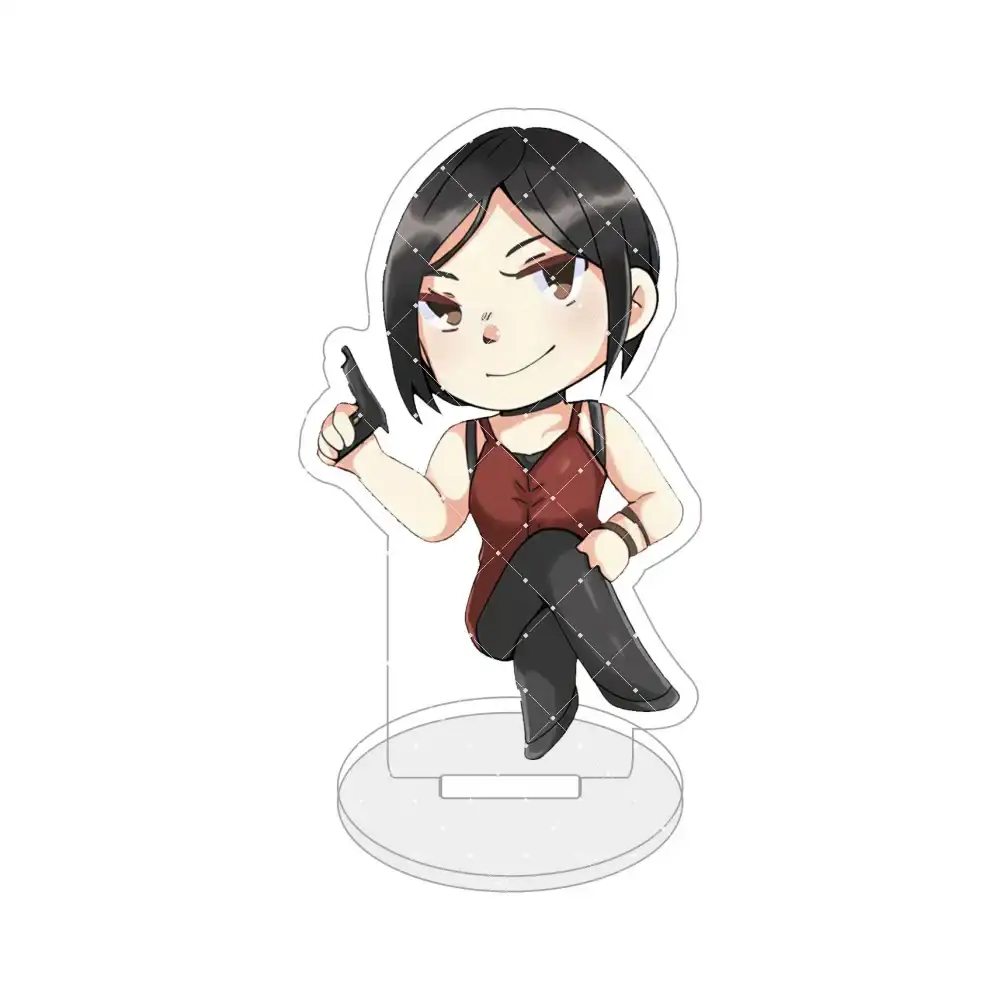Resident Evil Chibi Acrylic Stand Figure Keychain Cute Anime Desk Ornament Leon Kennedy Custom Charm Phone Personalized, Keychain, Mô Hình Đứng Standee Anime, In 2 Mặt, Cao 6cm, Trang Trí Decor Bàn Học, Balo 5 Resident Evil Chibi Acrylic Stand Figure Keychain Cute Anime Desk Ornament Leon Kennedy Custom Charm Phone Personalized, Keychain, Mô Hình Đứng Standee Anime, In 2 Mặt, Cao 6cm, Trang Trí Decor Bàn Học, Balo - Ảnh 5