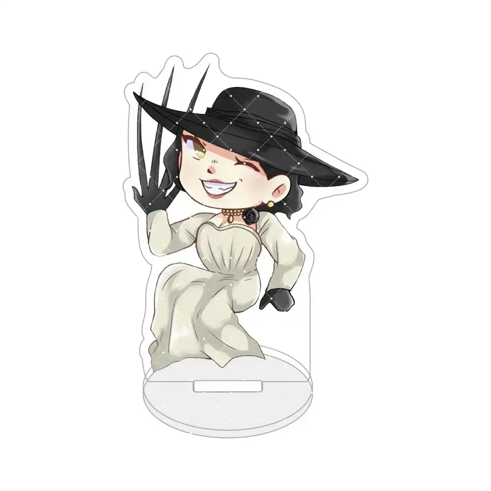Resident Evil Chibi Acrylic Stand Figure Keychain Cute Anime Desk Ornament Leon Kennedy Custom Charm Phone Personalized, Keychain, Mô Hình Đứng Standee Anime, In 2 Mặt, Cao 6cm, Trang Trí Decor Bàn Học, Balo 6 Resident Evil Chibi Acrylic Stand Figure Keychain Cute Anime Desk Ornament Leon Kennedy Custom Charm Phone Personalized, Keychain, Mô Hình Đứng Standee Anime, In 2 Mặt, Cao 6cm, Trang Trí Decor Bàn Học, Balo - Ảnh 6