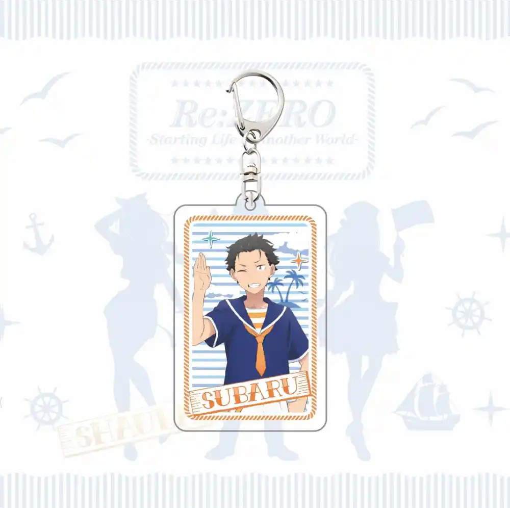 Re:zero Ocean Theme Acrylic Keychain, Rem Ram Emilia Summer Beach Keyring, Anime Bag Pendant, Custom Charm Phone Personalized, Keychain, Mô Hình Đứng Standee Anime, In 2 Mặt, Cao 6cm, Trang Trí Decor Bàn Học, Balo 1 Re:zero Ocean Theme Acrylic Keychain, Rem Ram Emilia Summer Beach Keyring, Anime Bag Pendant, Custom Charm Phone Personalized, Keychain, Mô Hình Đứng Standee Anime, In 2 Mặt, Cao 6cm, Trang Trí Decor Bàn Học, Balo