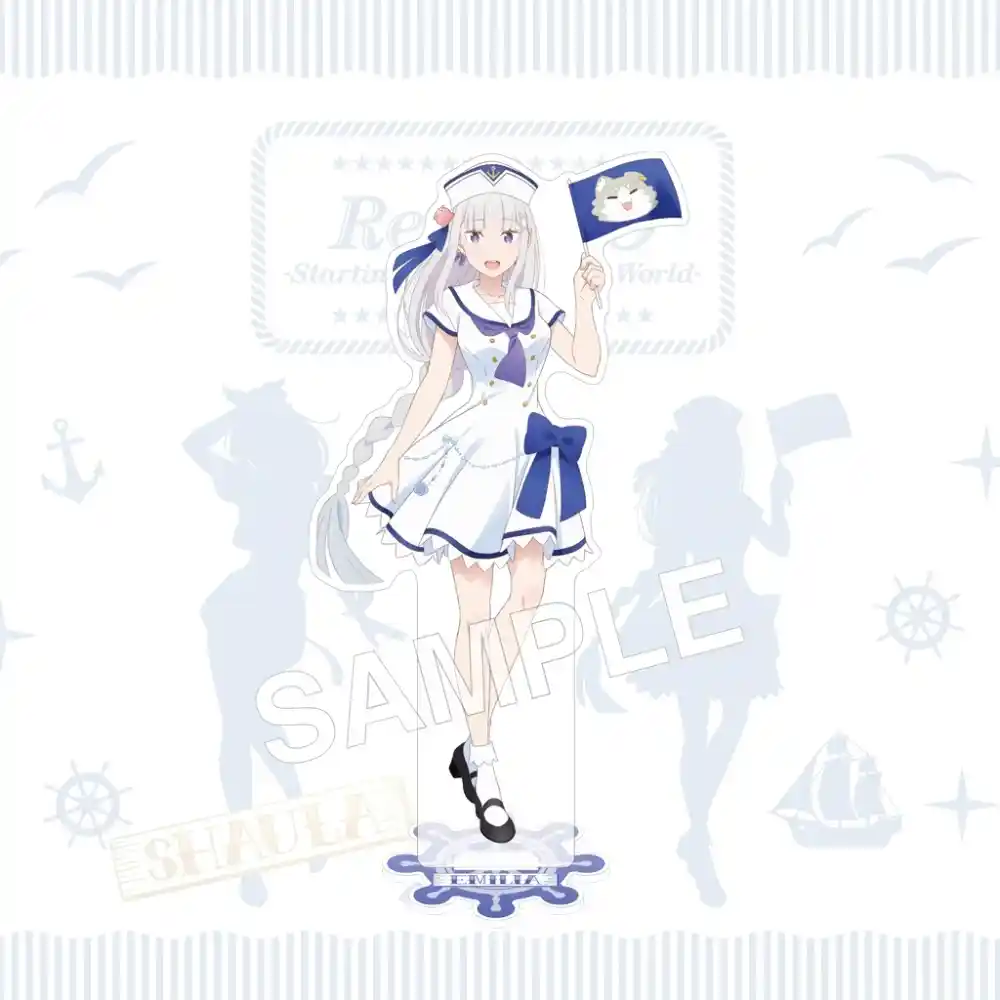Re:zero Ocean Theme Acrylic Keychain, Rem Ram Emilia Summer Beach Keyring, Anime Bag Pendant, Custom Charm Phone Personalized, Keychain, Mô Hình Đứng Standee Anime, In 2 Mặt, Cao 6cm, Trang Trí Decor Bàn Học, Balo 3 Re:zero Ocean Theme Acrylic Keychain, Rem Ram Emilia Summer Beach Keyring, Anime Bag Pendant, Custom Charm Phone Personalized, Keychain, Mô Hình Đứng Standee Anime, In 2 Mặt, Cao 6cm, Trang Trí Decor Bàn Học, Balo - Ảnh 3