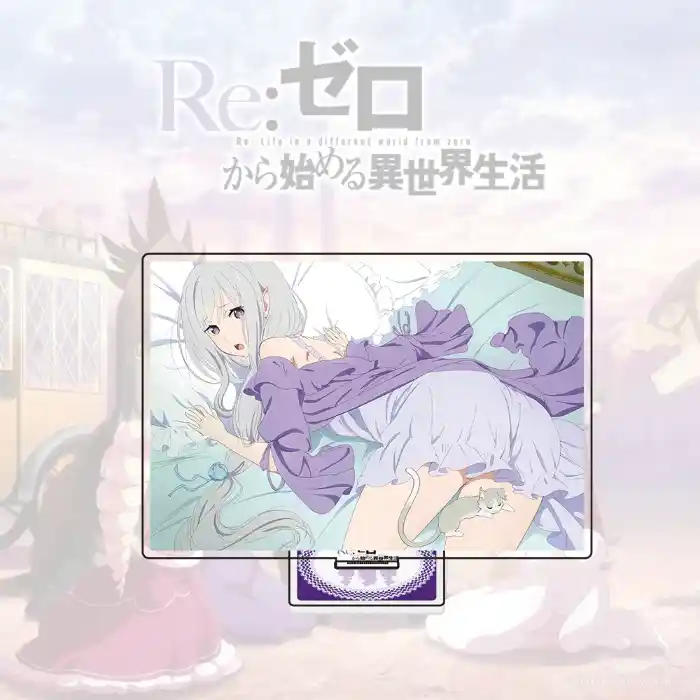 Re:zero Starting Life In Another World Acrylic Standee –subaru Natsuki, Emilia, Rem Character Custom Charm Phone Personalized, Keychain, Mô Hình Đứng Standee Anime, In 2 Mặt, Cao 6cm, Trang Trí Decor Bàn Học, Balo 2 Re:zero Starting Life In Another World Acrylic Standee –subaru Natsuki, Emilia, Rem Character Custom Charm Phone Personalized, Keychain, Mô Hình Đứng Standee Anime, In 2 Mặt, Cao 6cm, Trang Trí Decor Bàn Học, Balo - Ảnh 2