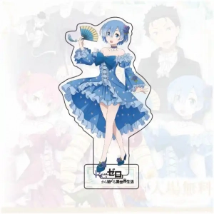 [re:zero - Starting Life In Another World] Anime Rem Heart-pounding Acrylic Stand (large) Custom Charm Phone Personalized, Keychain, Mô Hình Đứng Standee Anime,  In 2 Mặt, Cao 6cm, Trang Trí Decor Bàn Học, Balo