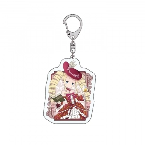 Re:zero Subaru Natsuki Emilia Rem Acrylic Stand Keychain Anime Bag Charm Collectible Gift Custom Charm Phone Personalized, Keychain, Mô Hình Đứng Standee Anime, In 2 Mặt, Cao 6cm, Trang Trí Decor Bàn Học, Balo