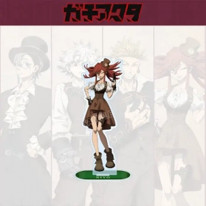 Rudo Enjin Zanka Amo Riyo Gachiakuta Acrylic Stand, Steampunk Costume Character Figure Plate, Custom Charm Phone Personalized, Keychain, Mô Hình Đứng Standee Anime, In 2 Mặt, Cao 6cm, Trang Trí Decor Bàn Học, Balo