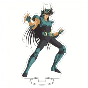 Saint Seiya Anime Acrylic Stand Model Plate Decoration Desk Figure Display Popular Friend Custom Charm Phone Personalized, Keychain, Mô Hình Đứng Standee Anime, In 2 Mặt, Cao 6cm, Trang Trí Decor Bàn Học, Balo