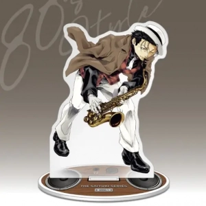 Saiyuki Reload Blast Acrylic Stand Figure, 80's Retro Band Style Anime Desktop Decoration Custom Charm Phone Personalized, Keychain, Mô Hình Đứng Standee Anime, In 2 Mặt, Cao 6cm, Trang Trí Decor Bàn Học, Balo