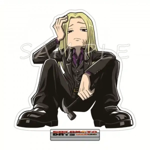 Sakamoto Days 1 Acrylic Stand Figures Keychain Sitting Style Anime Desktop Tabletop Custom Charm Phone Personalized, Keychain, Mô Hình Đứng Standee Anime, In 2 Mặt, Cao 6cm, Trang Trí Decor Bàn Học, Balo