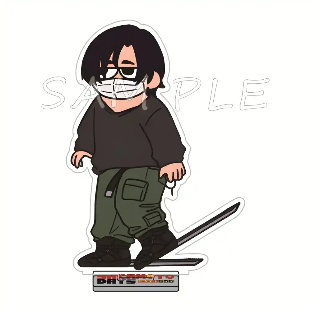 Sakamoto Days 1 Acrylic Stand Figures Keychain Daily Streetwear Anime Desktop Display Custom Charm Phone Personalized, Keychain, Mô Hình Đứng Standee Anime, In 2 Mặt, Cao 6cm, Trang Trí Decor Bàn Học, Balo 2 Sakamoto Days 1 Acrylic Stand Figures Keychain Daily Streetwear Anime Desktop Display Custom Charm Phone Personalized, Keychain, Mô Hình Đứng Standee Anime, In 2 Mặt, Cao 6cm, Trang Trí Decor Bàn Học, Balo - Ảnh 2